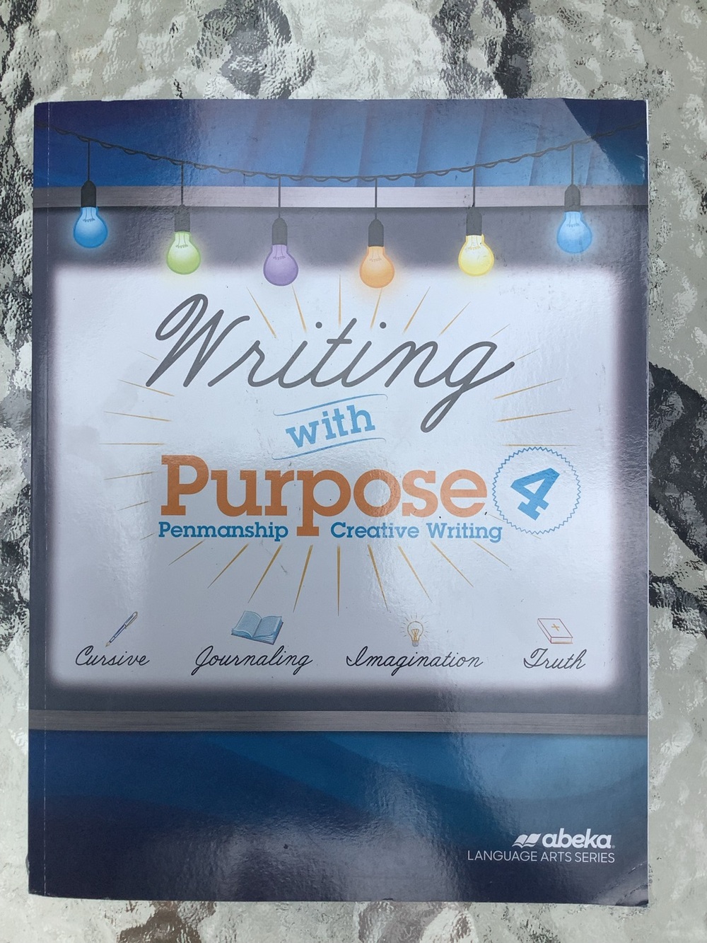 NEW ABEKA Writing with Purpose Penmanship Creative Writing 4